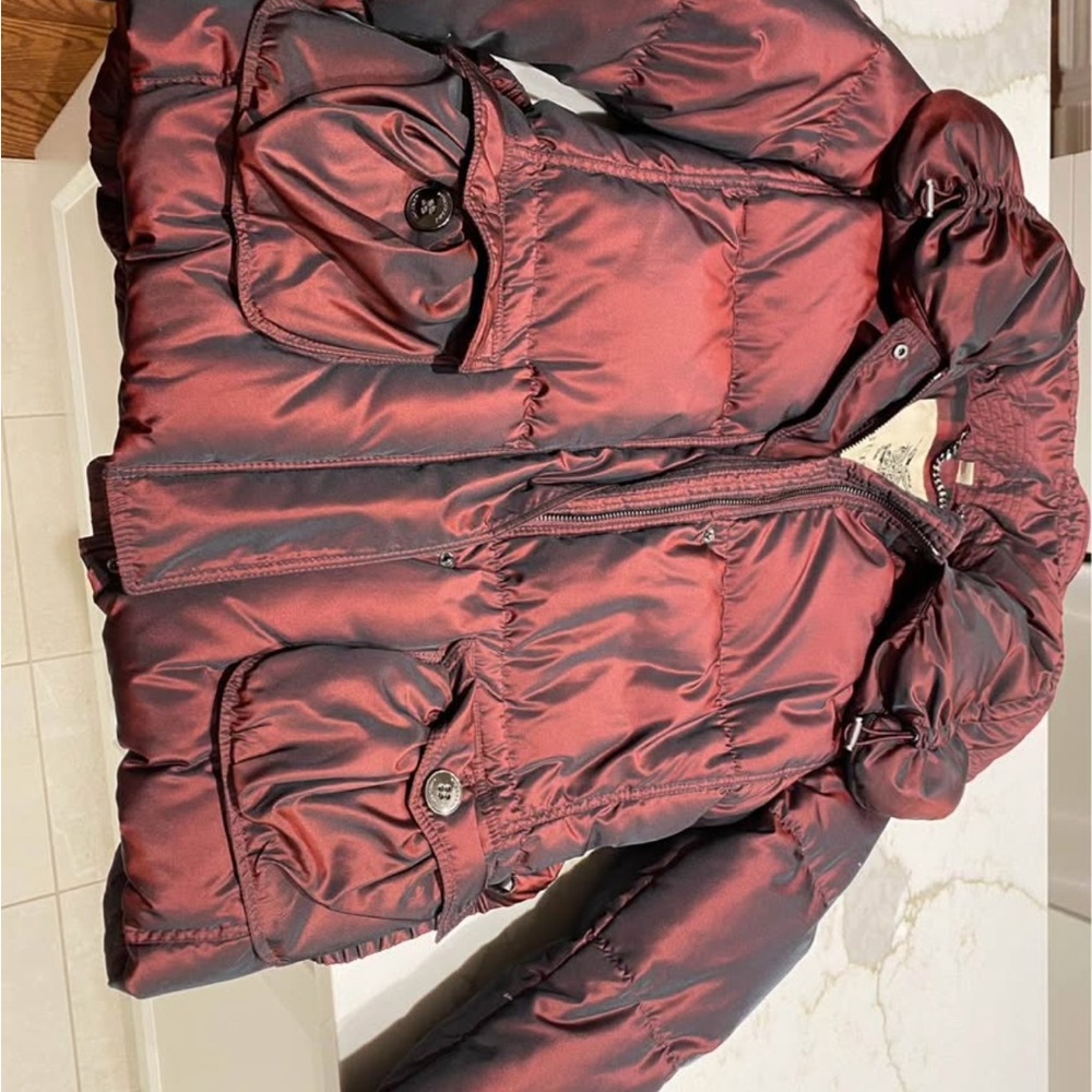 Women's Red Puffer Jacket